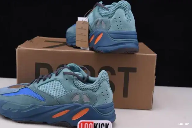Sea Blue Adidas Boost Yeezy 700 GZ2002 0605